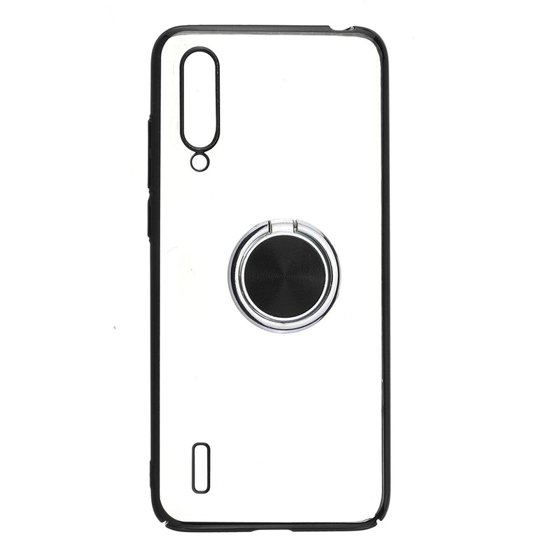Bakeey Plating Transparent Ultra-thin with Finger Ring Holder Shockproof PC Protective Case for Xiaomi Mi9 Mi 9 Lite / Xiaomi Mi CC9