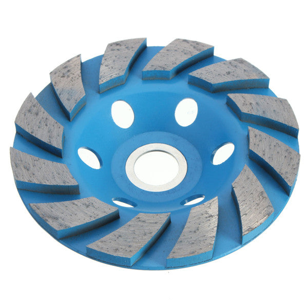 4 Inch 6 Hole Diamond Segment Grinding Cup Wheel Disc Grinder Granite Stone
