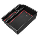 Center Console Tray Armrest Car Storage Box with Mat For Toyota Hilux 2015-2018
