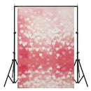 3x5ft Vinyl Heart Birthday Weeding Photography Studio Backdrop Photo Background props