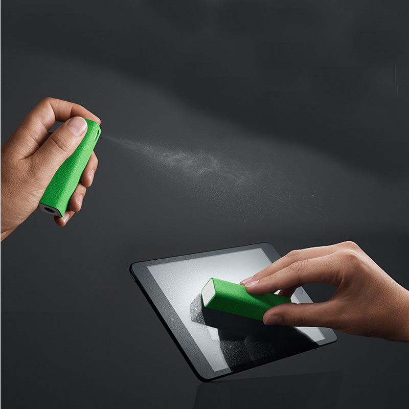 30ML Capacity Universal Portable 2 In 1 Screen Cleaner Spray With Wiping Cleans For Mobile Phone