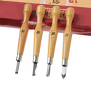 12Pcs Professional Wood Carving Chisel Tools Set Woodwork Sharpening Carpenter