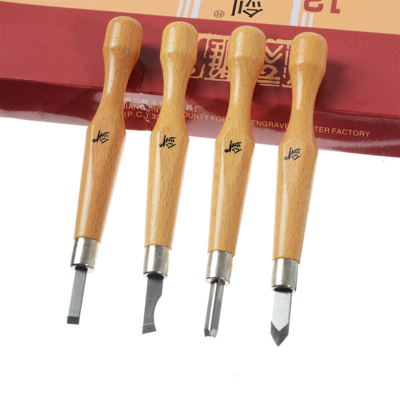 12Pcs Professional Wood Carving Chisel Tools Set Woodwork Sharpening Carpenter
