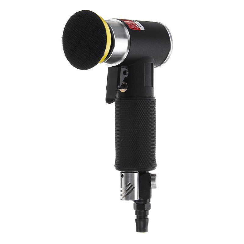2 Inch Mini Air Sander Kit Pneumatic Orbital Sander Car Polisher Polishing Machine 90 Degree