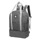 Portable Foldable Backpack Outdoor Traveling Bag Luggage Storage Bag Dry Wet Separation Bag