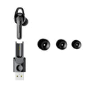 Baseus HiFi Mini Wireless bluetooth Earphone Single USB Magnetic Charging Dock Headphone with Mic