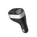 HOCO Z29 Dual USB Car LED Mobile Phone Charger 3.1A Charger Digital Display Car Charger