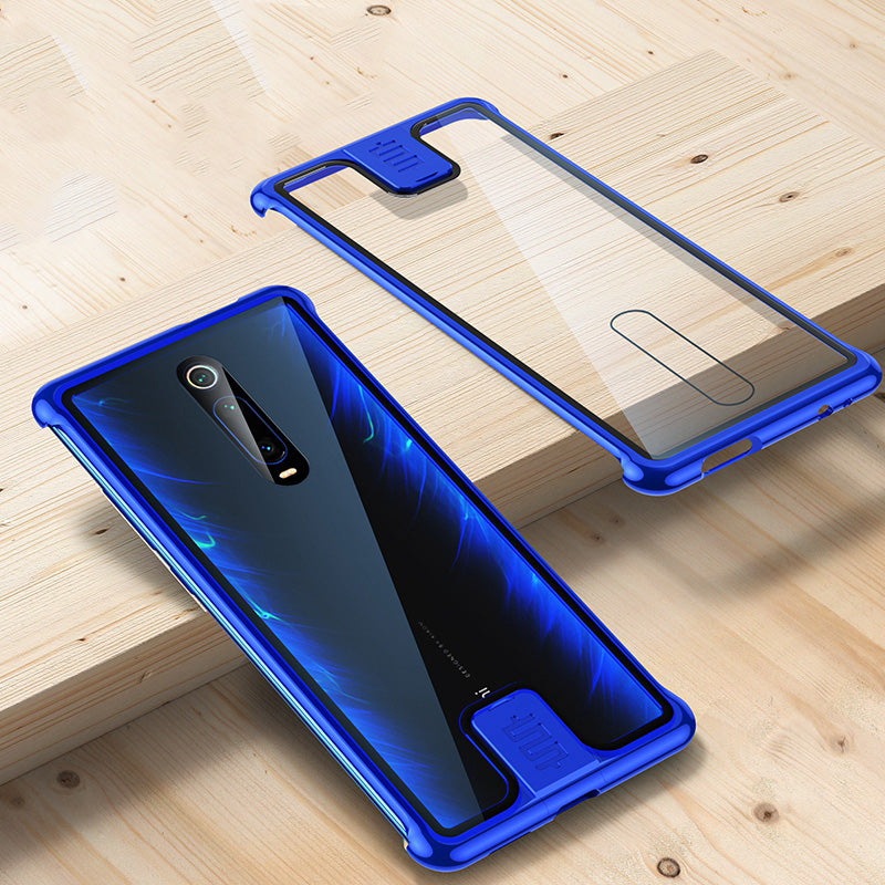 Bakeey Xiaomi Mi 9T / Mi9T Pro / Xiaomi Redmi K20 / Redmi K20 Pro Anti-knock Metal Borderless Bumper Tempered Glass Protective Case