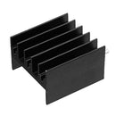 50Pcs TO-220 Aluminum Triode Heat Sink 25x23.5x15.8mm Aluminum Radiator