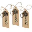 3Pcs Vintage Key Bottle Opener Wedding Favor Gift Candy Box Set Kit