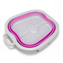 Foldable Foot Bucket Bubble Wet Foot Spa Bath Massage Relaxing Soothing Foot Soaking Water Bucket