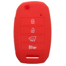 Car 4 Buttons Remote Key Cover Multicolor For KIA