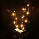 77CM LED Willow Branch Floral Night Light Battery Operated with 20 Bulbs for Home Office Party Garden Decor