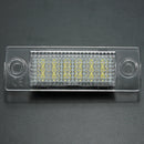 2x LED License Number Plate Light for VW Caddy T5 Golf Passat