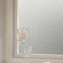 KCASA S151 45cmX200cm Modern Stripe Pattern Glass Stickers Bathroom Balcony Sliding Door Frosted Gla