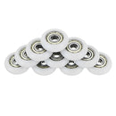 FLSUN 10PCS 21.5mm OD*5mm ID Plastic Pulley For Delta 3D Printer