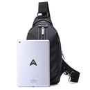 KAKA 99026 Men Casual Functional Multilayer Chest Bag Large Capacity Waterproof Ultralight Backpack