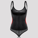 Women's Underbust Corset Waist Trainer Cincher Body Shaper Vest Adjustable Open Bust Bodysuit Firm Tummy Control