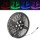 5M 72W Black PCB SMD 5050 Non-Waterproof RGB 300 LED Strip Light Lamp For Decor Lighting DC 12V