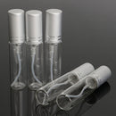 5Pcs Mini Refillable Transparent Empty Perfume Bottle Glass Spray Atomiser Travel