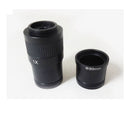 1X C Mount Metal Digital Microscope Adapter Port Relay Lens for CCD CMOS Camera Video