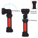 Magnetic 16 LED Inspection Hanging Camping Hand Flashlight