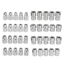 5pcs 3/8 Inch Driver Socket Set E Star Socket Metalworking Household Wrench Sockets