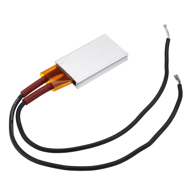 3pcs AC220V 3~20W 80 Degree PTC Ceramic Electric Heating Plate Aluminum Shell Constant Temperature Air Heater