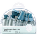 Jordan&Judy 6Pcs Traveling Sub-bottles Health Spray Refillable Bottles Cosmetic Hydrating Small Bottle Set