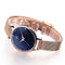 SK K0063 Elegant Design Women Creative Watches Sky Dial Full Steel Quartz Watch