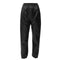 Black Waterproof Raincoat Rain Pants Over Trouser Hiking Motorcycle Hardwearing Elasticated Pants Fishing