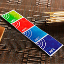 (4 pcs/lot) NFC Smart Tag Stickers Ntag216 13.56mhz Rfid Card Label for All NFC Android Phone