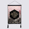 Simple Painting Meter Box Cover Cloth Bedroom Cotton Linen Decorations