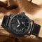 NAVIFORCE 9154 Unique Design Waterproof Men Watch Week Display Sport Quartz Watches