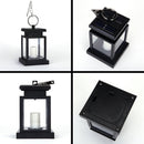 Solar Power Clip Lamp Hanging Led Umbrella Light Lawn Path Landscape Garden