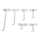 Strong Steel Slotted Storage Panel Pegboard Hook Assortment Hanger