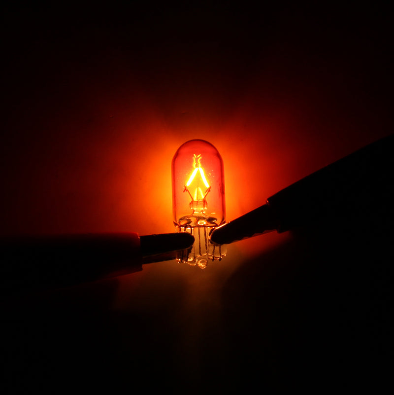 10pcs T10 Halogen 12V 5W Wedge Amber Car Dashboard Indicator Lights Bulbs Lamps for VW