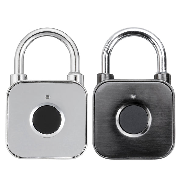 Fingerprint Lock Electronic Smart Keyless Door Padlock Biometric USB Rechargeabl