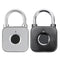 Fingerprint Lock Electronic Smart Keyless Door Padlock Biometric USB Rechargeabl