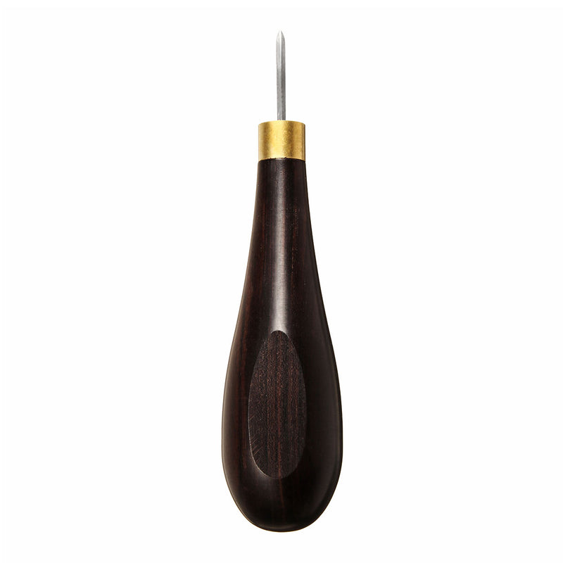 WUTA Leather Craft Tool Diamond Stitching Awl Ebony Blackwood Handle Leather Craft Sewing Awl Kit