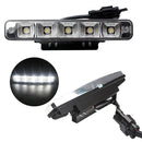 2Pcs 10W DC 12V LED Daytime Driving Running Bumper Fog Lights Lamps Car Truck Boat SUV