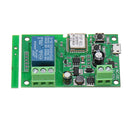 12V Self-Locking WiFi Wireless Switch for Alexa Google Home iOS or Android APP Remote Control