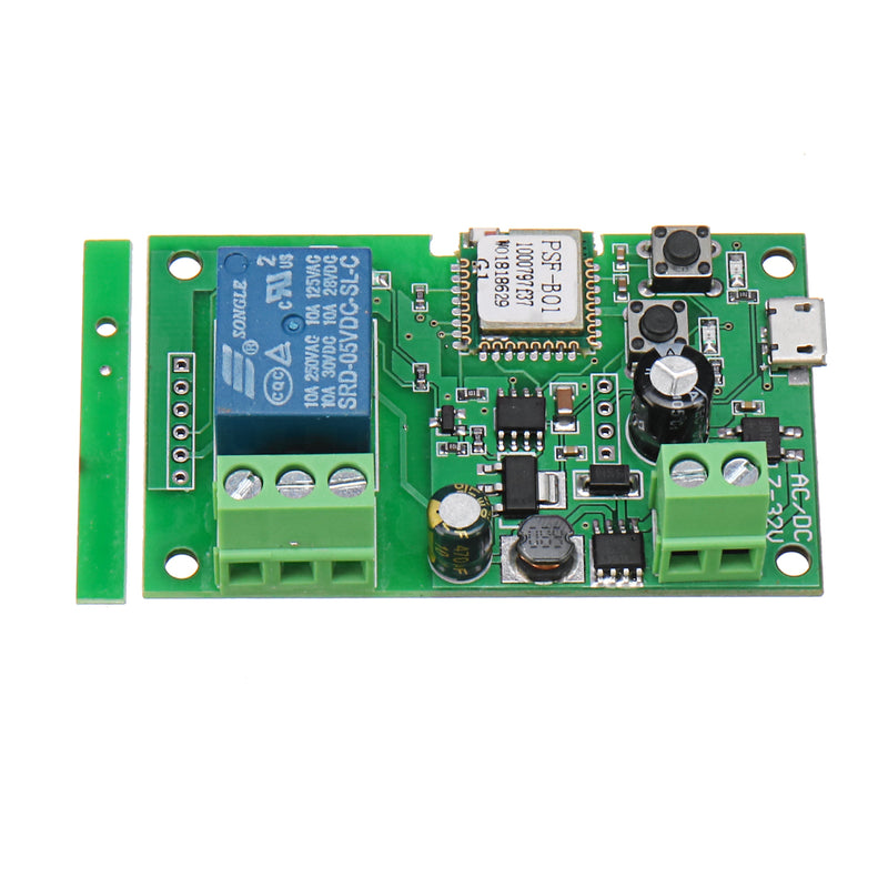 12V Self-Locking WiFi Wireless Switch for Alexa Google Home iOS or Android APP Remote Control