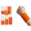 Men Women Fitness Wrist Basketball Sports Sweat Breathable Protector Wristbands Sports Travel Wrist Band