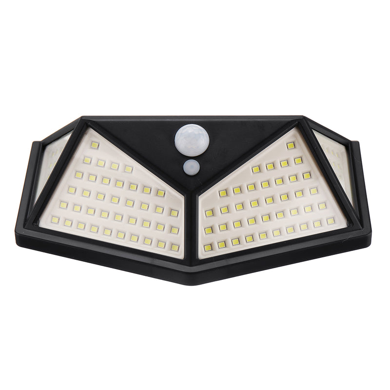 114 LED Outdoor Solar Power PIR Motion Sensor Wall Light Waterproof Garden Lamp