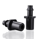 50Pcs 4/7mm Mist Spray Connector Garden Hose Single Barbed Joints Watering Micro Drip Irrigation System Nozzle Sprinklers Connect Fittings