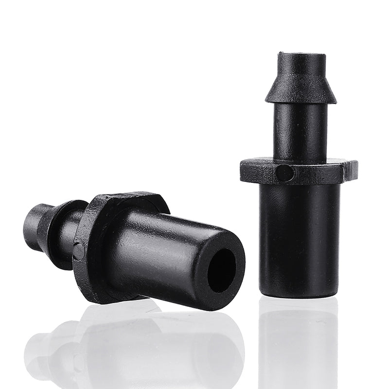 50Pcs 4/7mm Mist Spray Connector Garden Hose Single Barbed Joints Watering Micro Drip Irrigation System Nozzle Sprinklers Connect Fittings