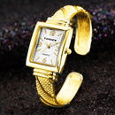 Cansnow E1712 Fashion Style Ladies Bracelet Watch Stainless Steel Band Quartz Watch