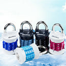 Digit/Letters Combination Password Lock Alloy Steel Security Padlock Cabinet Luggage Coded Lock