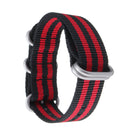 KALOAD 18/20/22/24mm Multicolor Durable Smart Watch Band Military Nylon Bracelet Strap Replacement